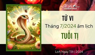 Tháng Vu Lan báo hiếu (7/2024 âm lịch) sự nghiệp tuổi Tị cải thiện, không phải lo lắng về tiền bạc