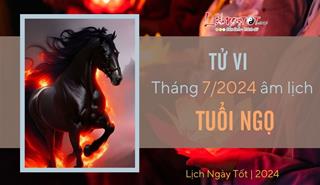 Tử vi tháng 7/2024 tuổi Ngọ âm lịch: Cuộc sống hài hòa, tiền thoải mái tiêu