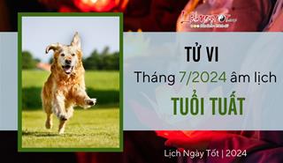 Tử vi tháng 7/2024 tuổi Tuất âm lịch: Vận may chưa tới, chớ nên liều lĩnh