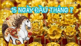 4 tuổi GIÀU nhất 15 ngày đầu tháng 7 dương - TUYỆT ĐỈNH 1 tuổi trúng quả ĐẬM!