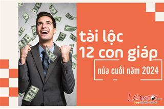 Vận trình tài lộc 12 con giáp nửa cuối năm 2024 biến động ra sao, ai hốt vàng hốt bạc?