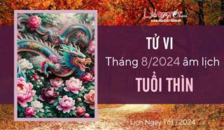 Tử vi tháng 8/2024 tuổi Thìn âm lịch: Công sức được đền đáp, thành công trong tầm tay