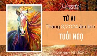 Tử vi tháng 8/2024 tuổi Ngọ âm lịch: Khó khăn chồng chất, chớ nên bỏ cuộc