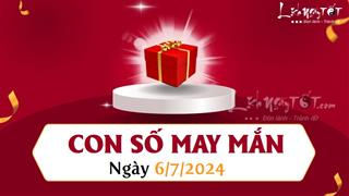 Con số may mắn hôm nay 6/7/2024 theo năm sinh: Xem SỐ CÁT giúp bạn ĐẮC TÀI
