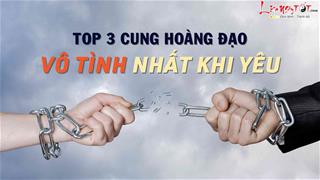 Bóc mẽ 3 cung hoàng đạo VÔ TRÁCH NHIỆM nhất khi yêu, bản thân mình số 2 thì không ai số 1