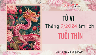 Tử vi tháng 9/2024 tuổi Thìn âm lịch: Sóng gió bủa vây, bất lợi nhiều hơn cát lành