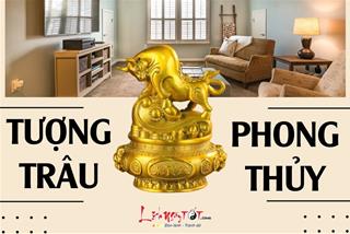 Tượng Trâu phong thủy: Xoay chuyển vận thế, thúc đẩy tài lộc