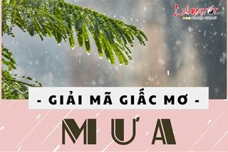 Mơ thấy mưa: Liệu mưa càng to có càng gặp nhiều may mắn?