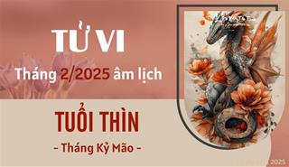 Tử vi tháng 2/2025 tuổi Thìn âm lịch: Hoạn nạn chẳng ai giúp