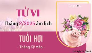 Tử vi tháng 2/2025 tuổi Hợi âm lịch: Hãy thương lấy chính mình