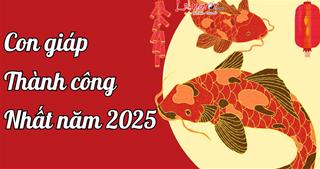 Năm 2025 Ất Tỵ - 3 con giáp thành công viên mãn, gặp năm Rắn đỏ như SON!