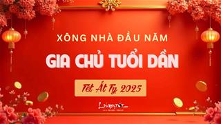 Xem tuổi xông nhà năm 2025 cho gia chủ tuổi Dần vượt mặt Thái Tuế, chặn đứt thị phi, hái ra TIỀN