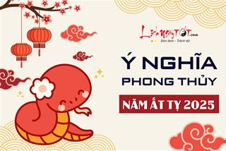 Ý nghĩa phong thủy của năm Ất Tỵ 2025: Mộc – Hỏa cộng sinh, năm Rắn ắt THỊNH