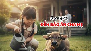 3 con giáp này, nếu là con bạn, chúng đến để BÁO ÂN cha mẹ: Lớn lên thành TÀI, cha mẹ thảnh thơi