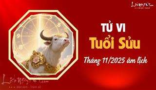 Tử vi tháng 11/2025 tuổi Sửu âm lịch: Cát khí dồn dập, đầy ắp tin tức tốt lành