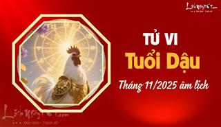 Tử vi tháng 11/2025 tuổi Dậu âm lịch: Nhiều thử thách và biến động