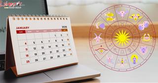 Lịch chiêm tinh - Bật mí THÁNG may mắn của 12 chòm sao năm 2026, bỏ túi ngay!