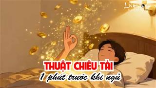 Chỉ 1 phút trước khi ngủ: Thuật CHIÊU TÀI tối thượng cho con giáp và cung hoàng đạo - Đảm bảo sáng mai tỉnh dậy tiền tự động đổ về