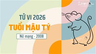 Tử vi 2026 tuổi Mậu Tý nữ mạng 2008: Học tập thuận lợi nhưng cần đề phòng cạm bẫy!