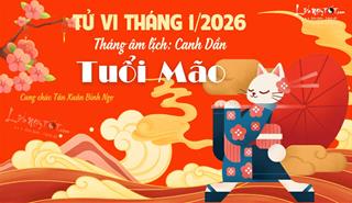 Tử vi tháng 1/2026 tuổi Mão âm lịch: Cát khí lan tràn, vạn sự hanh thông