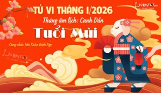 Tử vi tháng 1/2026 tuổi Mùi âm lịch: Khai xuân rực rỡ, công danh thăng tiến