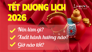 Video: Mùng 1 Tết Dương lịch 2026 Xuất hành chọn giờ đẹp, hướng tốt để cả năm dồi dào tài lộc, ngập tràn may mắn
