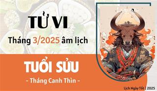 Tử vi tháng 3/2025 tuổi Sửu âm lịch: Áp lực đè nặng lên vai, đề phòng bị lợi dụng