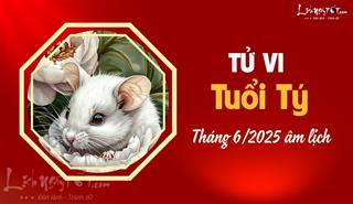 Tử vi tháng 6/2025 tuổi Tý âm lịch: Tiềm ẩn nhiều rạn nứt và thị phi, tiền của lúc có lúc không