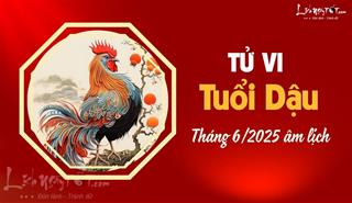 Tử vi tháng 6/2025 tuổi Dậu âm lịch: Thử thách là bàn đạp để trưởng thành