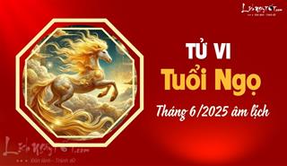 Tử vi tháng 6/2025 tuổi Ngọ âm lịch: Nhiều điểm sáng đầy hứa hẹn, tự tin tiến bước