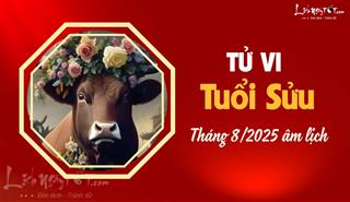 Tử vi tháng 8/2025 tuổi Sửu âm lịch: Càng nghĩ nhiều càng khổ
