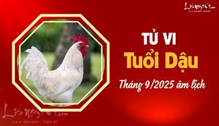 Tử vi tháng 9/2025 tuổi Dậu âm lịch: Đối diện thử thách, vững vàng vượt sóng