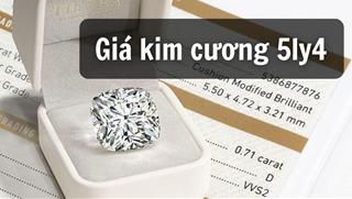 Giá kim cương 5ly4 bao nhiêu? 5 ly 4 mang ý nghĩa gì?