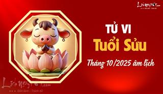 Tử vi tháng 10/2025 tuổi Sửu âm lịch: Ốm đau liên miên