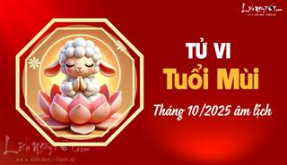 Tử vi tháng 10/2025 tuổi Mùi âm lịch: May mắn chạm đỉnh, buôn bán tốt