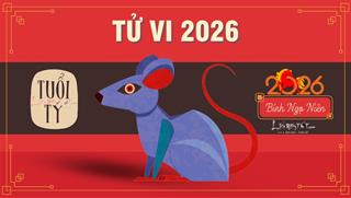 Tử vi Tuổi Tý 2026: Năm Xung Thái Tuế CỰC KHÓ! Tiền bạc, công danh có nguy cơ đứt đoạn nếu không biết điều này!
