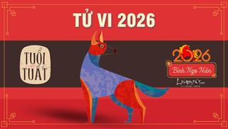 Tử vi tuổi Tuất 2026: Cát khí xung Thiên mang tới cơ hội kiếm tiền KHỦNG, dư sức mua nhà mua xe
