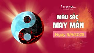 Chọn màu sắc may mắn hôm nay 9/9/2025 thu hút năng lượng giàu có