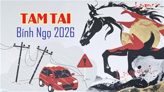 TAM TAI 2026: Năm giữa Tam Tai hạn nặng nhất, 3 con giáp cẩn thận HAO tài MẤT lộc, chớ vội mưu sự lớn!
