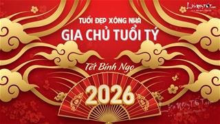 Xem tuổi xông nhà năm 2026 cho gia chủ tuổi Tý THOÁT vòng vây Thái Tuế, đón dòng tiền lớn chảy về túi