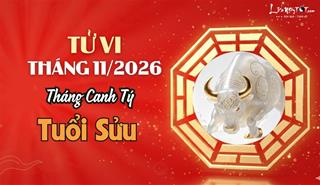 Tử vi tháng 11/2026 tuổi Sửu âm lịch: Rạng rỡ như mặt trời ban trưa