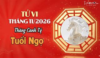 Tử vi tháng 11/2026 tuổi Ngọ âm lịch: Gánh trên vai Xung Thái Tuế, đề phòng biến động