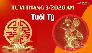 Tử vi tháng 3/2026 tuổi Tý âm lịch: Phúc lộc đến từ sự tử tế và thái độ tích cực