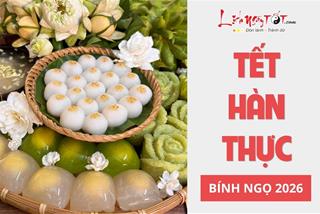 Tết Hàn Thực 2026 là ngày nào? Cách cúng lễ chuẩn nhất để gia đạo bình an suốt năm Ngựa Đỏ