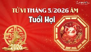 Tử vi tháng 5/2026 tuổi Hợi âm lịch: Tỏa sáng trong công việc, tài lộc dồi dào