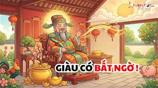 Thần Tài mở kho đúng tháng 5 này, 4 con giáp bất ngờ GIÀU lên nhanh chóng!