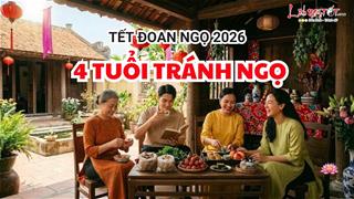 Tết Đoan Ngọ 2026: Nhắc 4 con giáp này ở yên trong nhà vào giờ Ngọ (11h - 13h) nếu không muốn tiêu tán tài lộc!