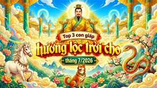 Tháng 7 bỗng có LỘC từ trên Trời rơi xuống - 3 con giáp chưa kịp vui đã vội lo! Làm thế này mới GIỮ được!