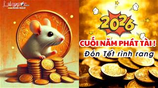 Cuối năm 2026 có bất ngờ lớn! 3 con giáp sắp nghênh ĐẠI TÀI, thỏa sức đón Tết rình rang đủ đầy!