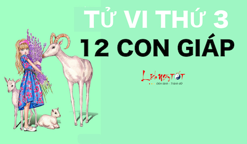 Tử vi thứ Ba của 12 con giáp (22/12/2015)